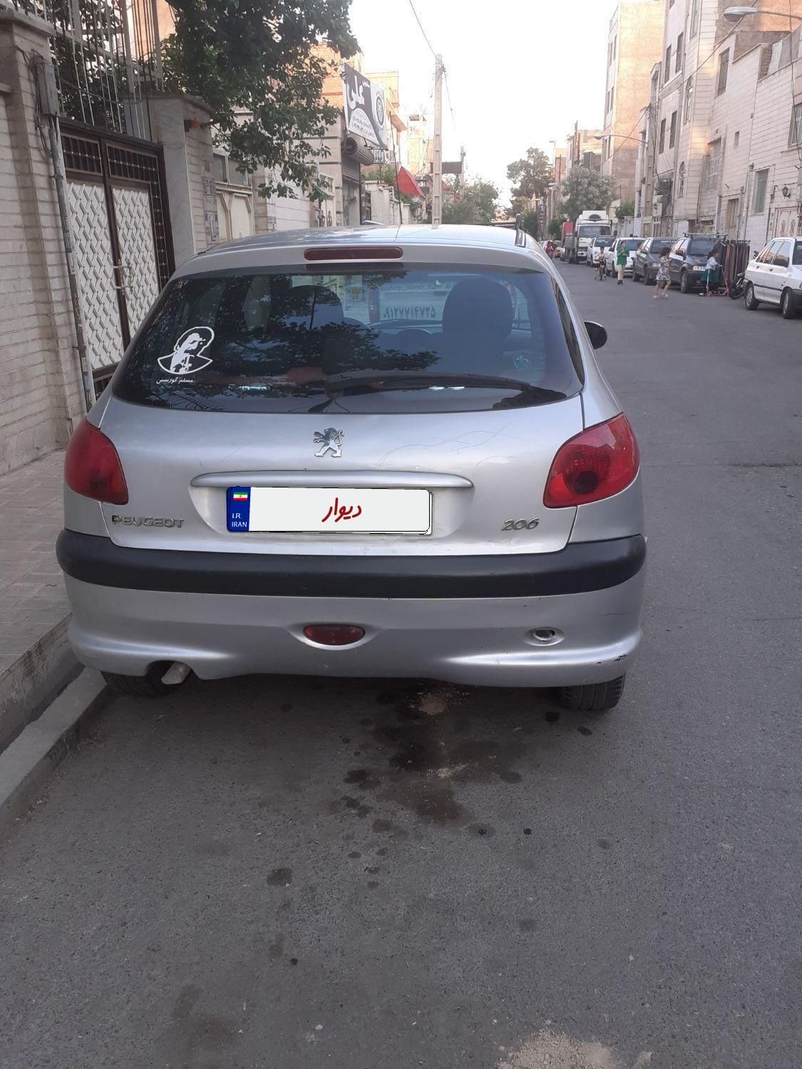 پژو 206 تیپ 3 - 1388