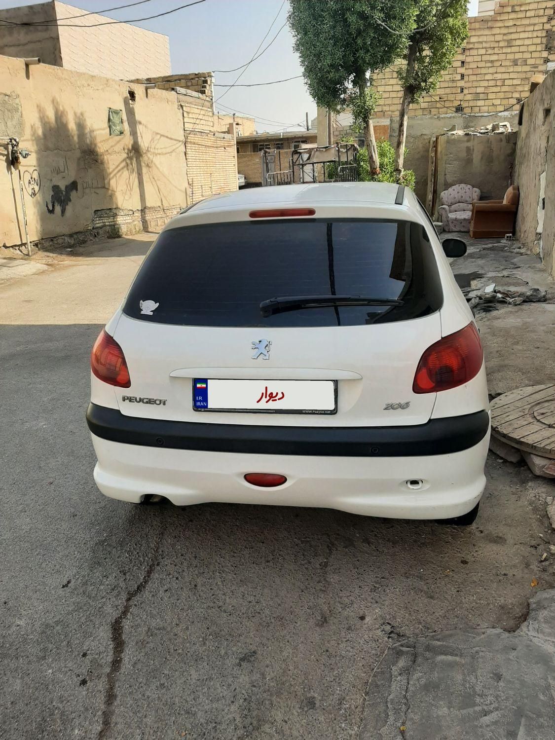 پژو 206 تیپ 2 - 1397