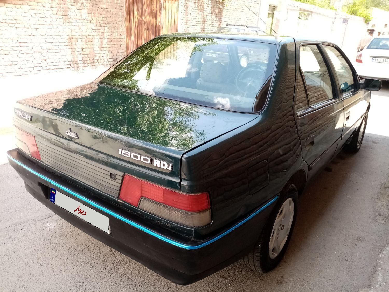 پژو آردی دوگانه سوز CNG - 1382