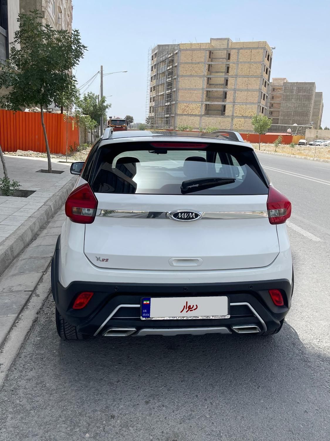 ام وی ام X22 دنده ای اسپرت اکسلنت - 2023