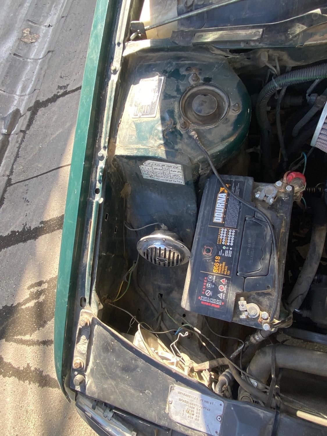 پژو آردی دوگانه سوز CNG - 1382