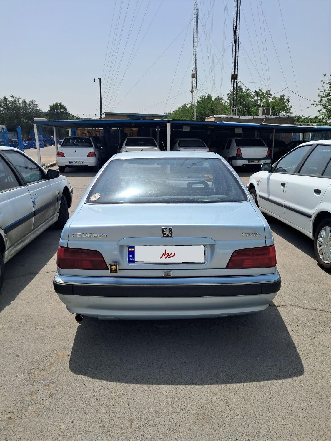 پژو پارس XU7ساده - 1382