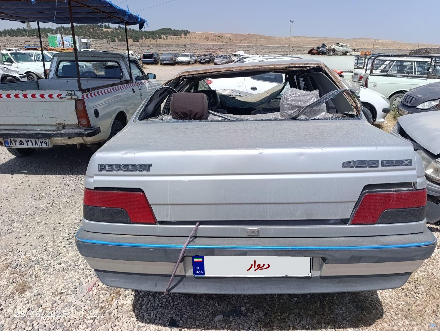 پژو 405 GLX - دوگانه سوز - 1386