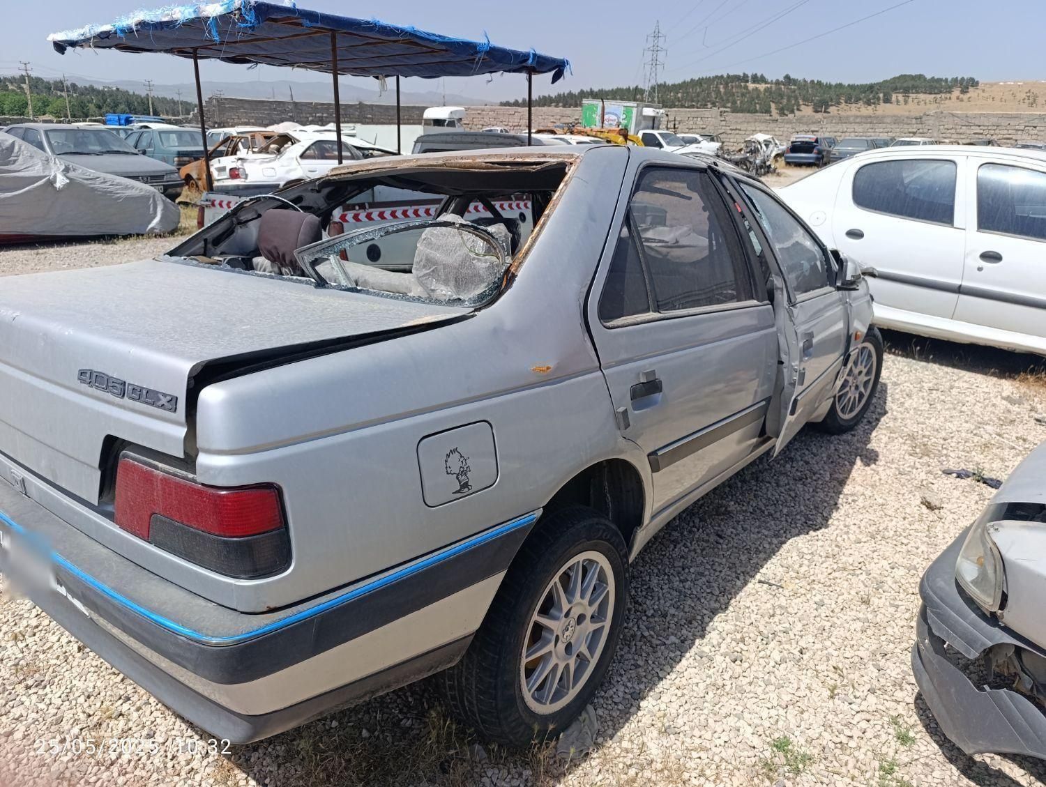 پژو 405 GLX - دوگانه سوز - 1386