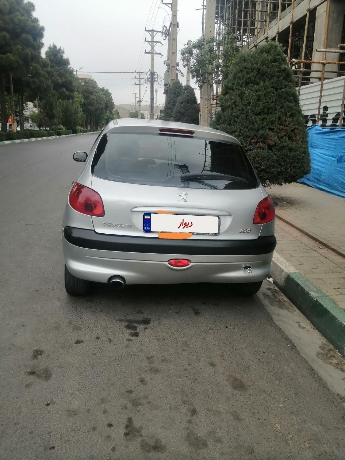 پژو 206 تیپ 2 - 1386