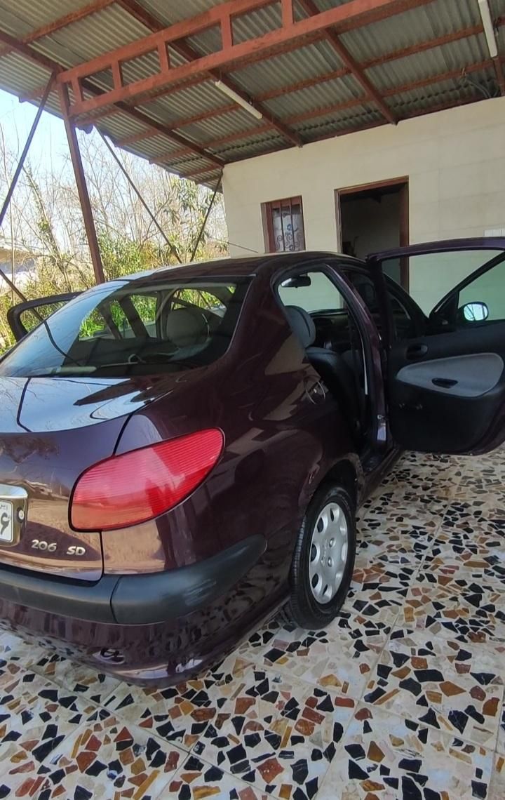 پژو 206 SD v1 - 1389