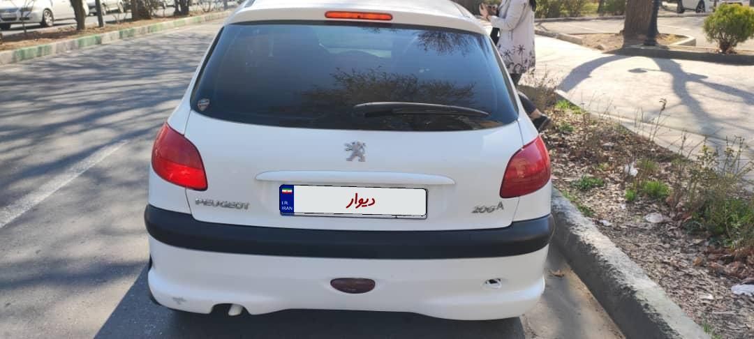 پژو 206 تیپ 6 - 1389