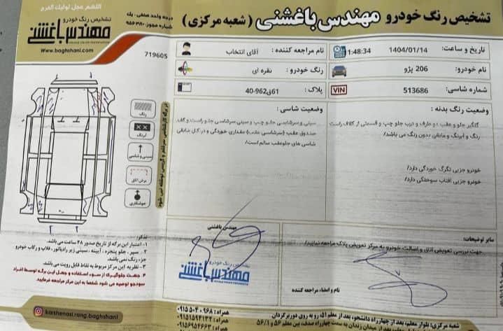 پژو 206 تیپ 2 - 1386