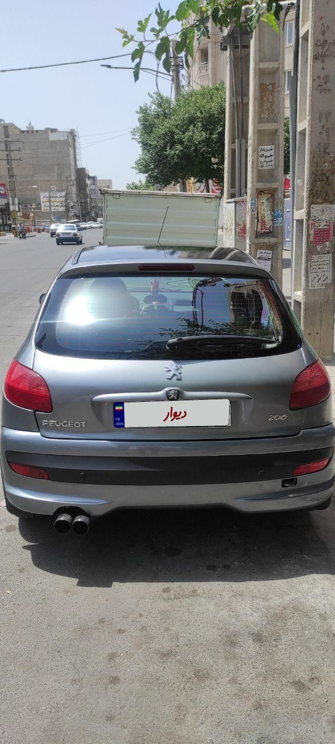 پژو 206 تیپ 3 - 1382