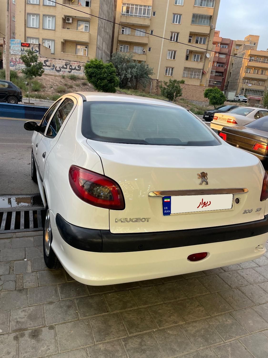 پژو 206 SD v8 - 1396