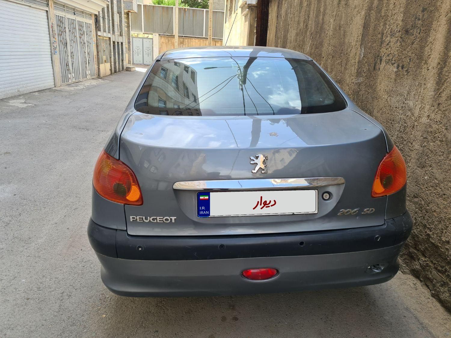 پژو 206 SD v8 - 1389