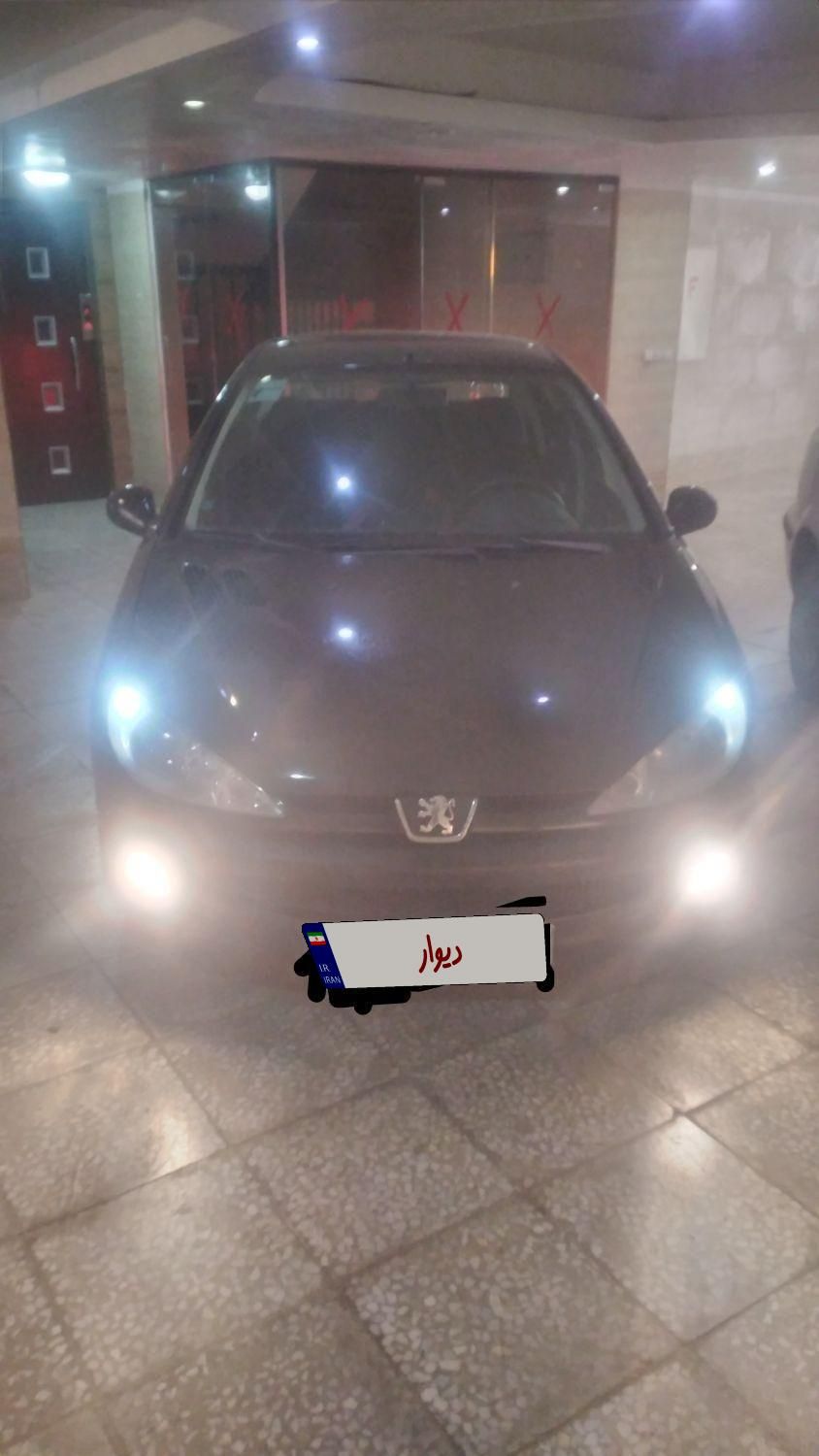 پژو 206 SD v8 - 1395