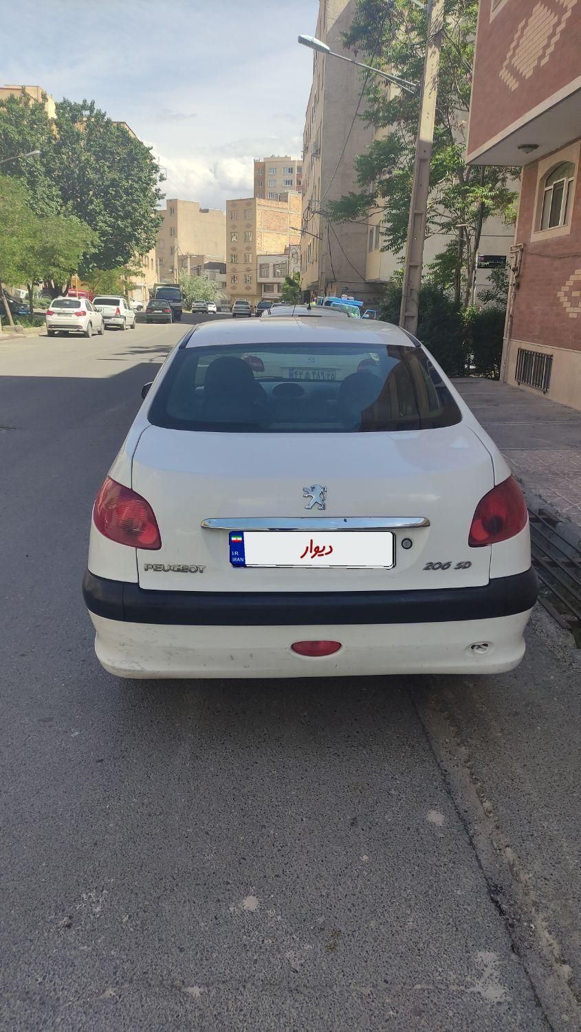 پژو 206 SD v8 - 1390