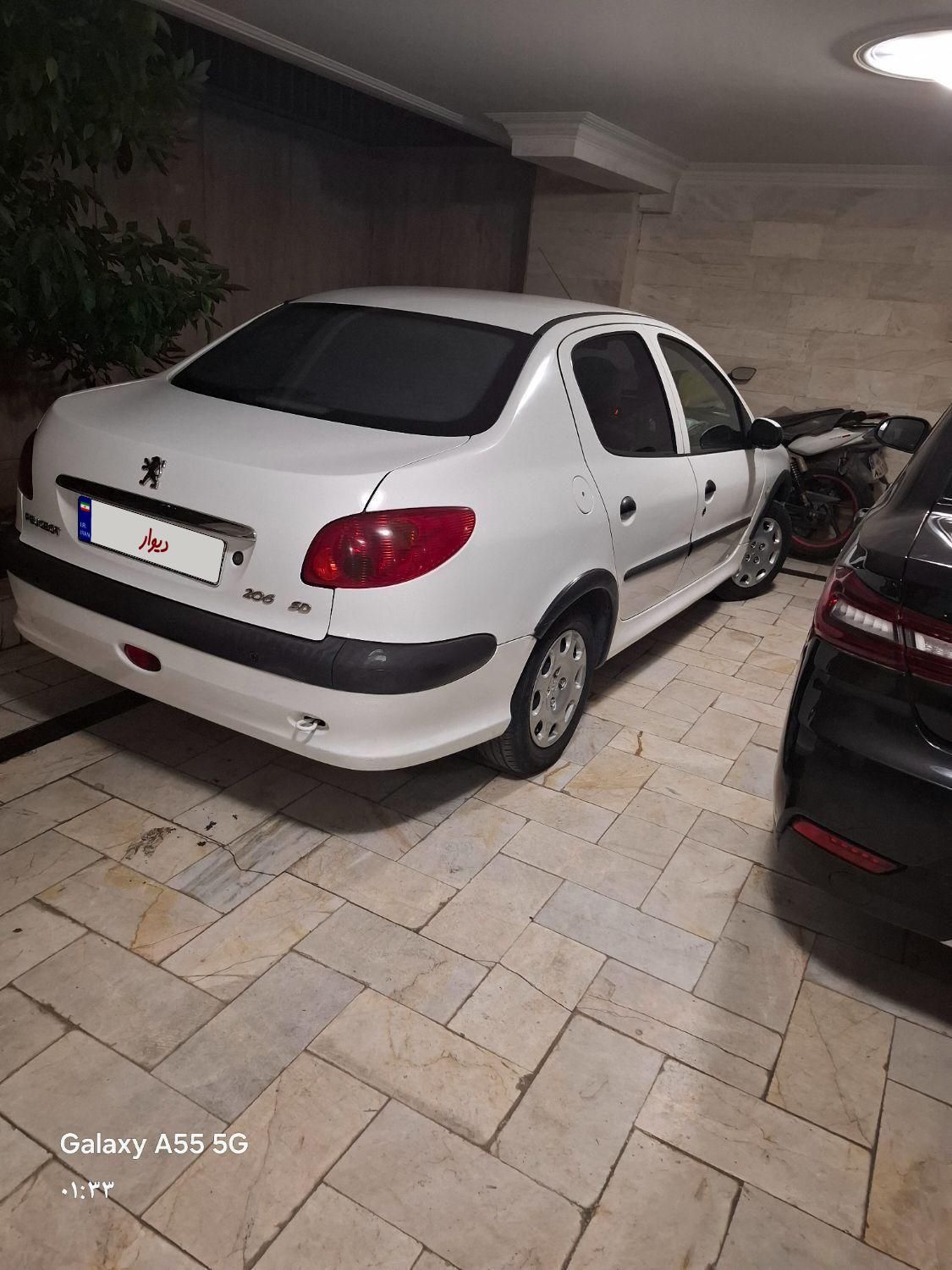 پژو 206 SD v8 - 1395
