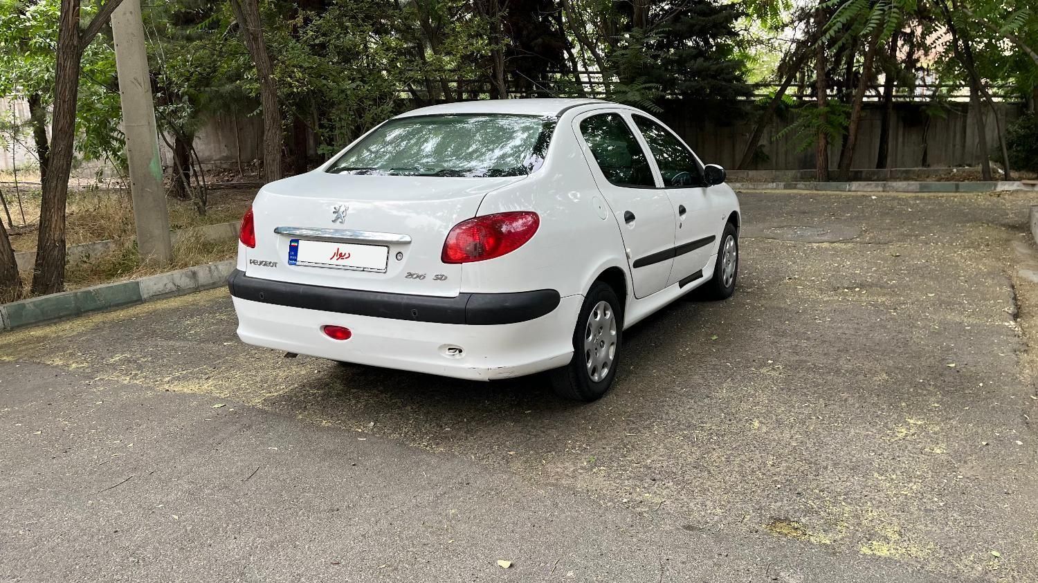 پژو 206 SD v8 - 1396