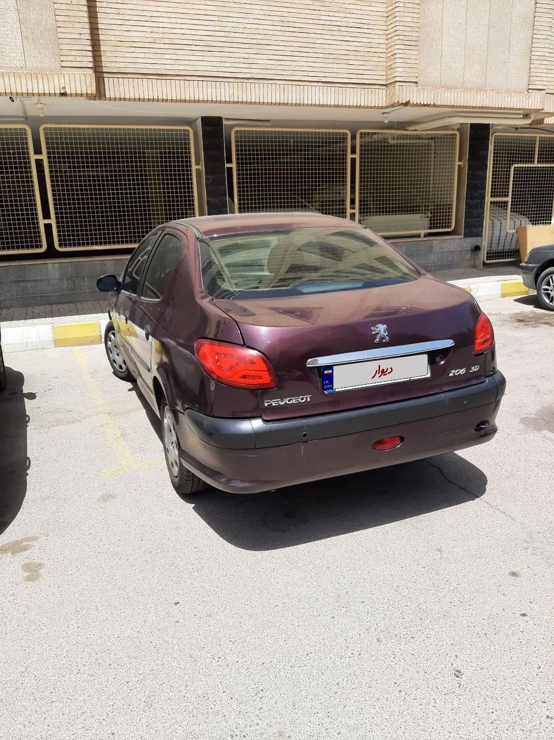 پژو 206 SD v8 - 1388