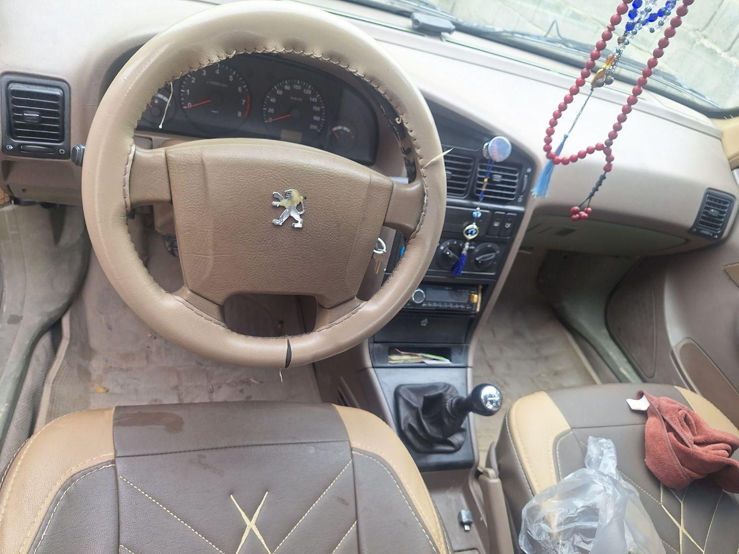 پژو 405 SLX دوگانه سوز XU7 - 1389