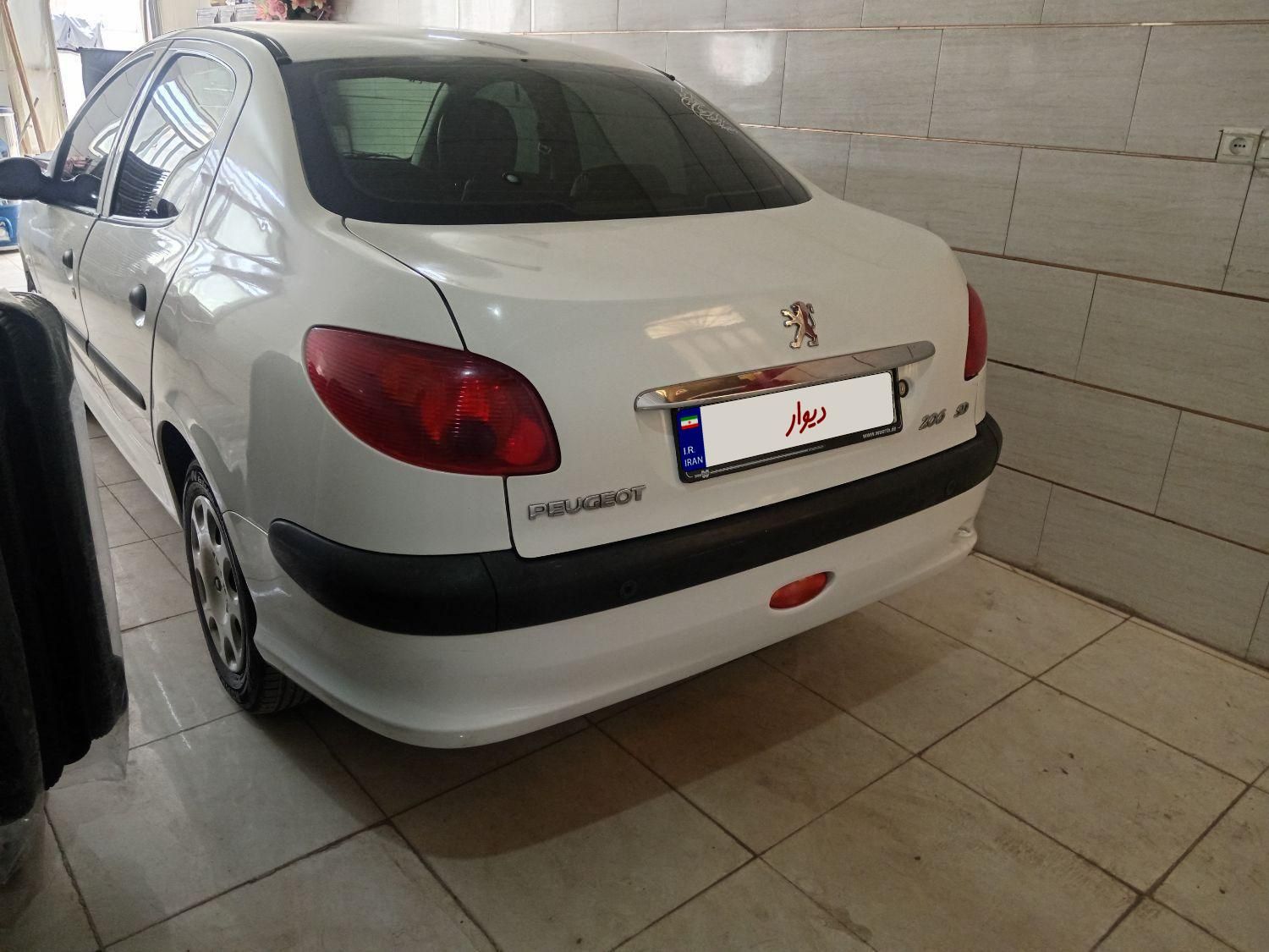 پژو 206 SD v8 - 1393