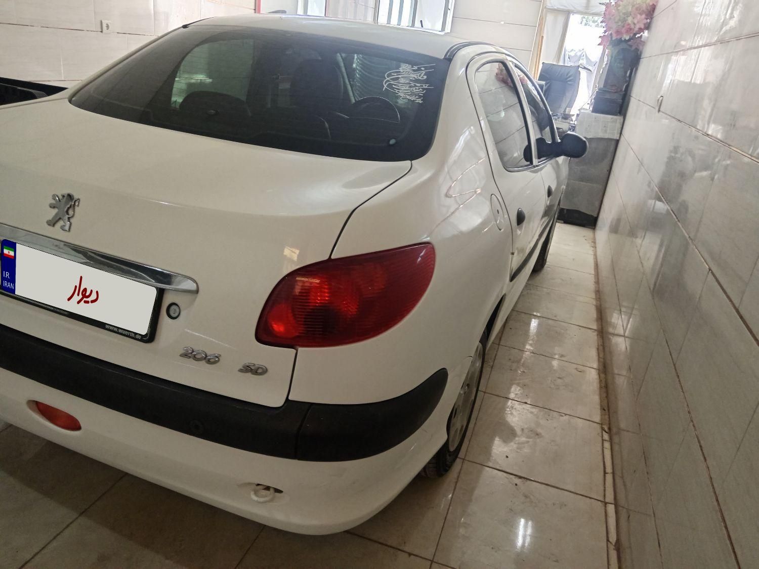 پژو 206 SD v8 - 1393