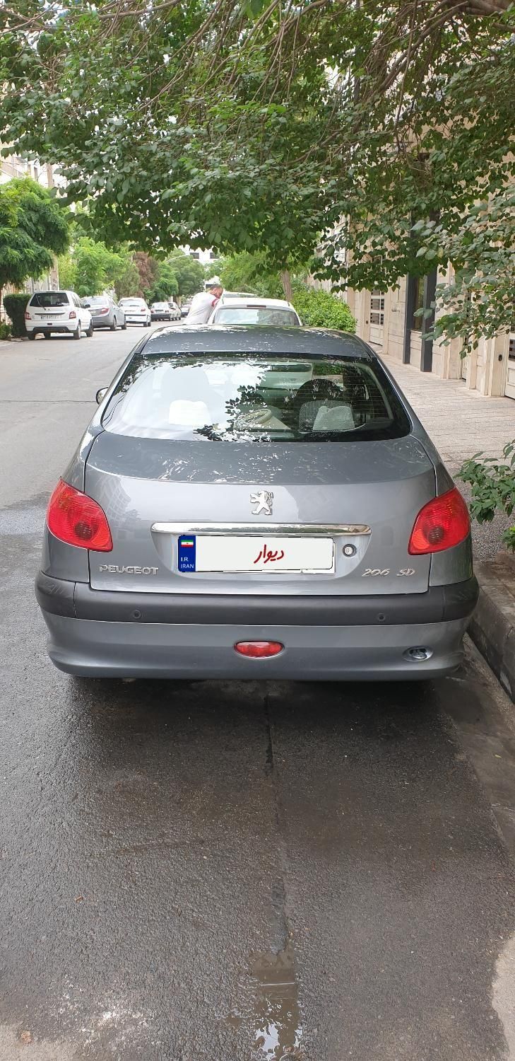 پژو 206 SD v8 - 1396