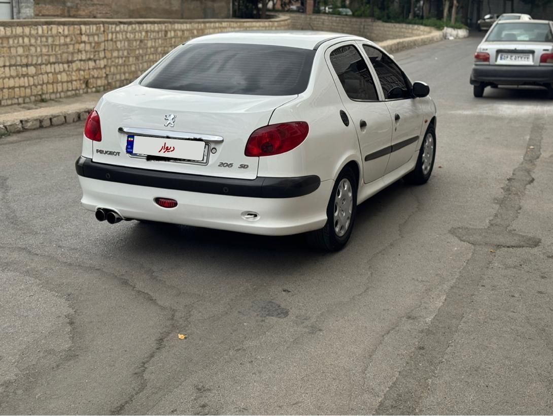 پژو 206 SD v8 - 1396