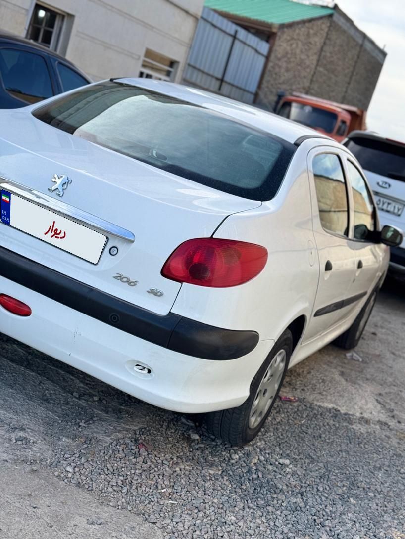 پژو 206 SD v8 - 1395