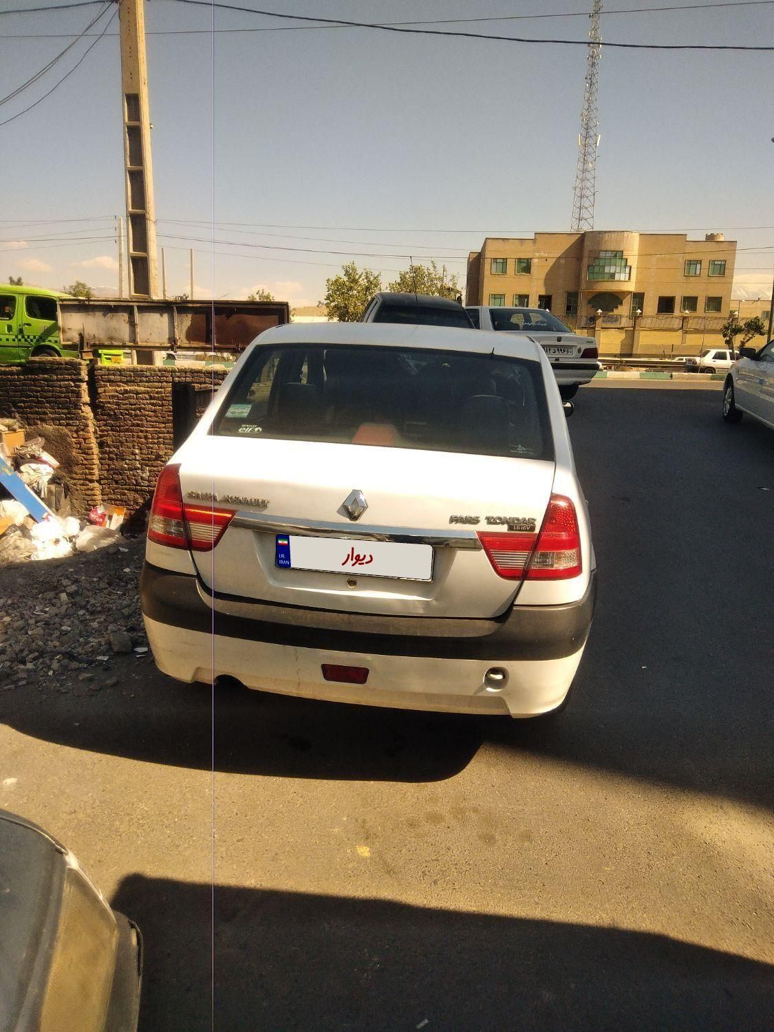 رنو پارس تندر گیربکس JHQ + مولتی مدیا - 1394