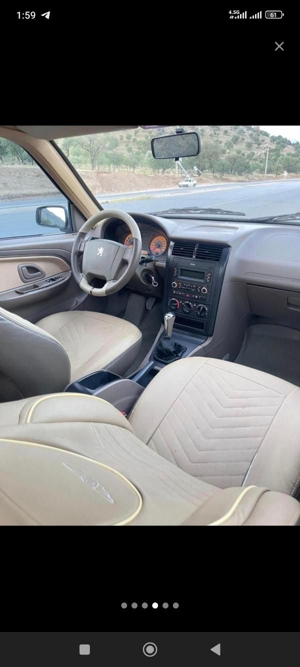 پژو 405 SLX بنزینی TU5 - 1398