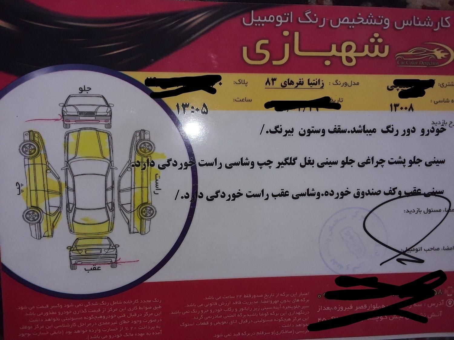 سیتروئن زانتیا X - 2004