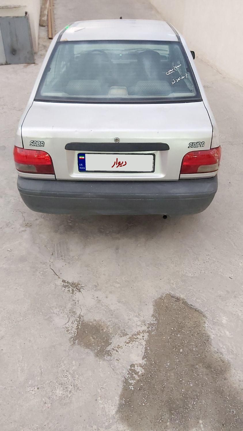 پراید صبا بنزینی - 1387