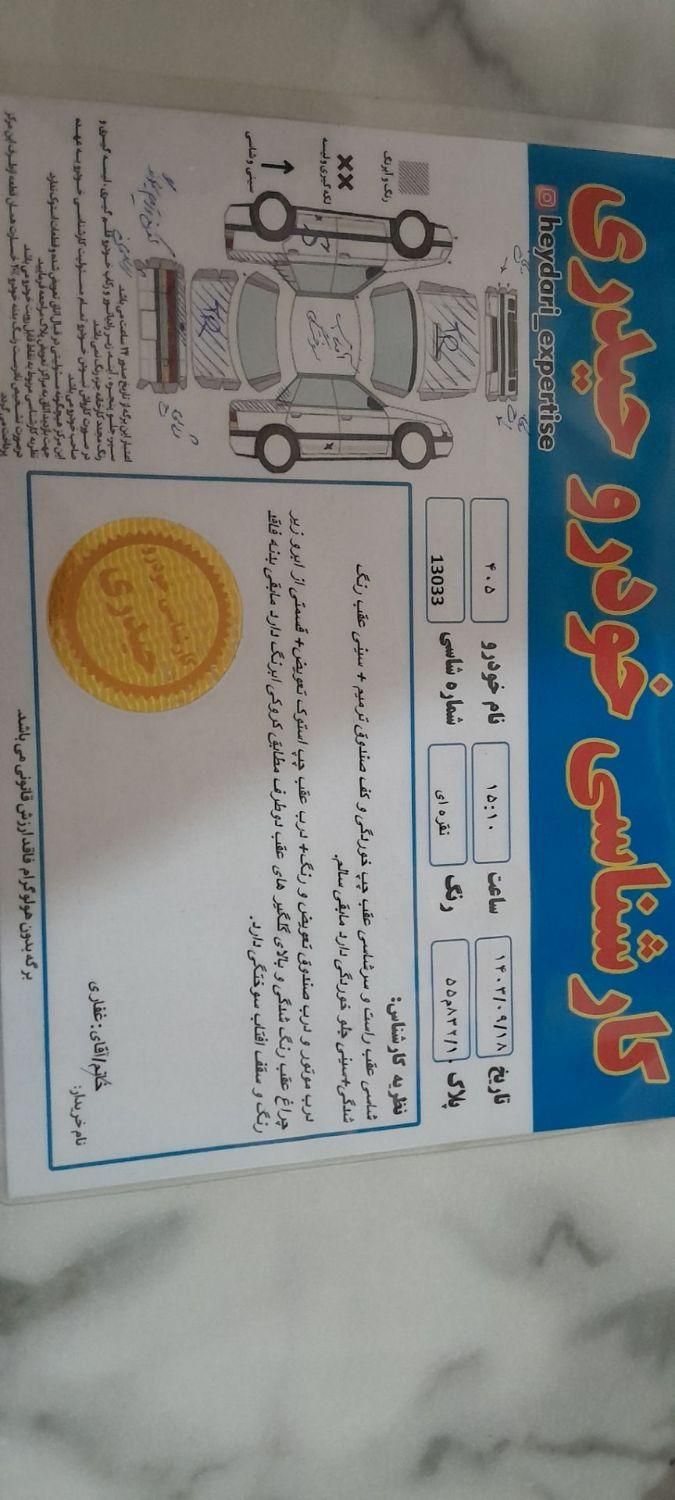 پژو 405 GLX - 1389