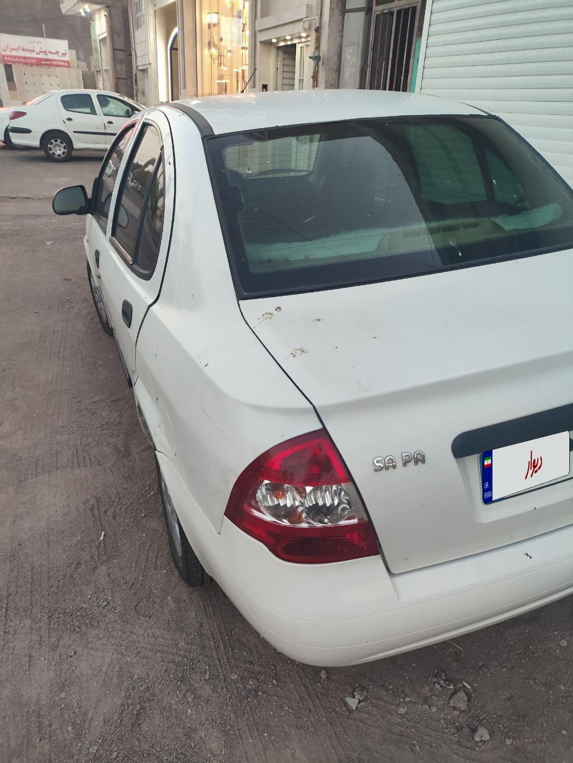 تیبا صندوق دار SX - 1391