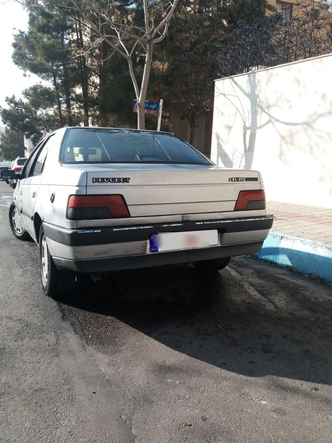 پژو 405 GLX - دوگانه سوز - 1387