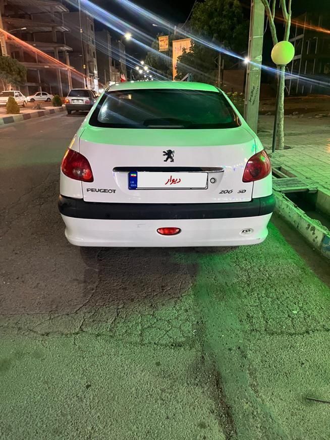 پژو 206 SD v8 - 1396