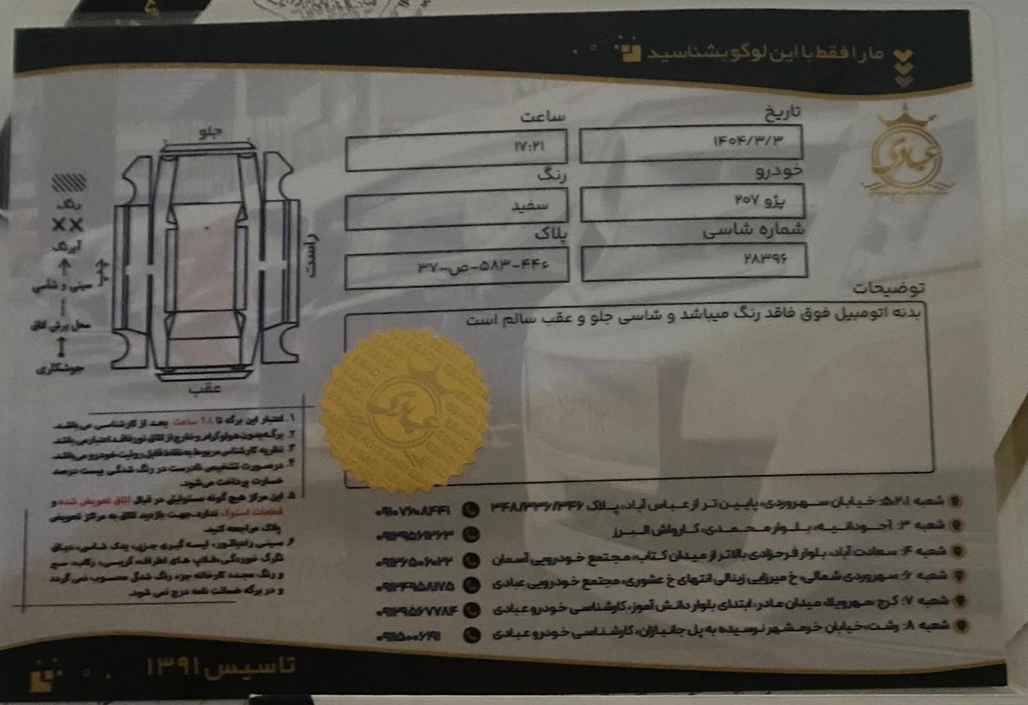 خودرو پژو، 207 آگهی ann_18298415