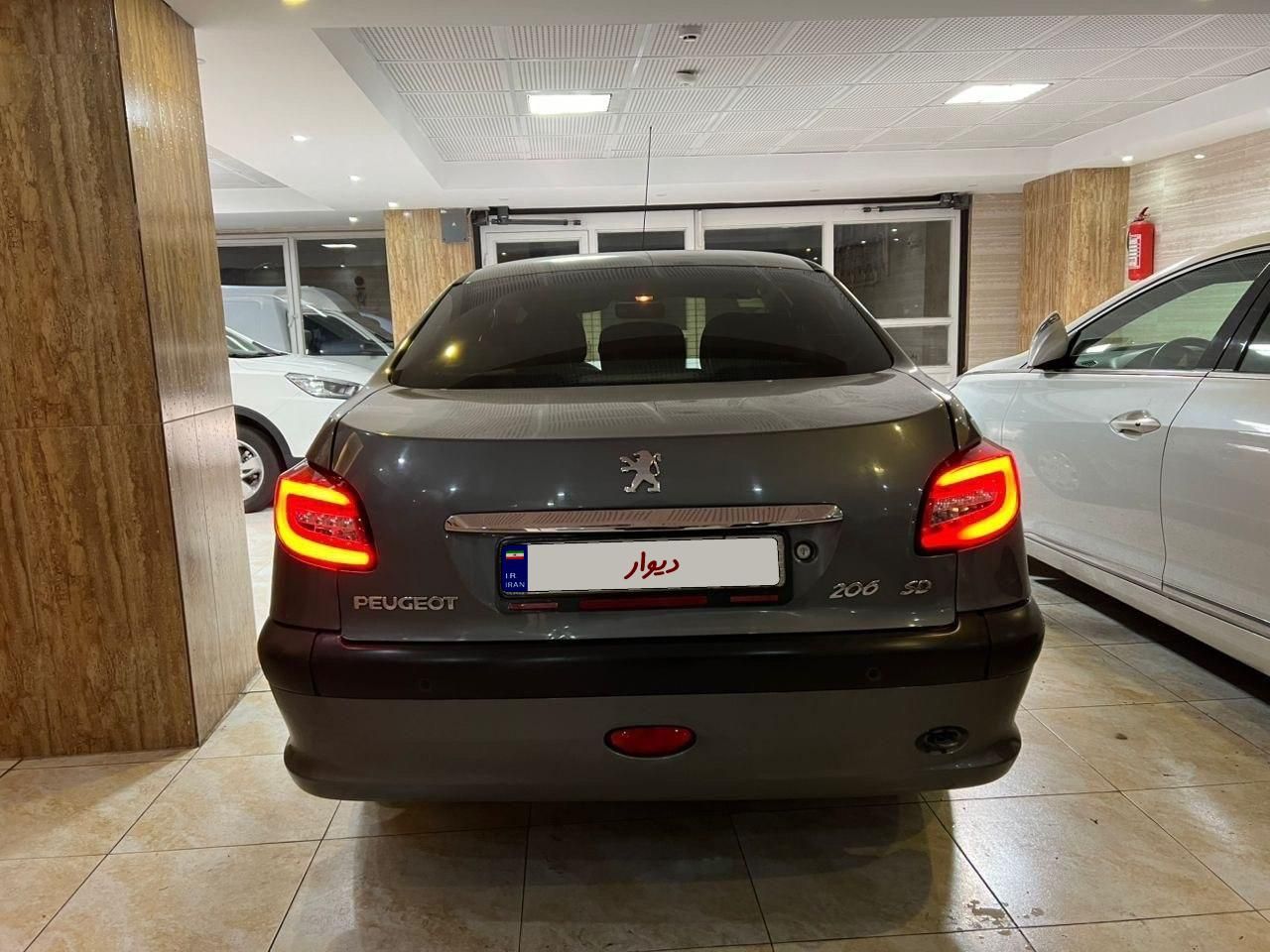 پژو 206 SD v8 - 1395
