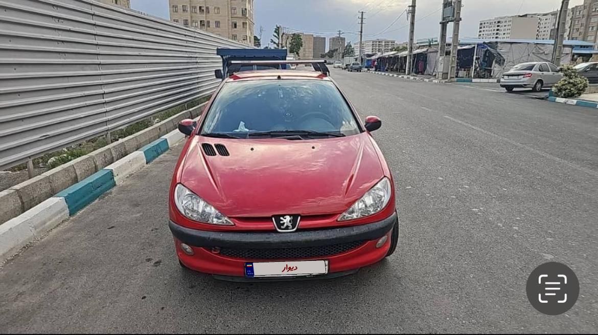 پژو ۲۰۶ صندوق دار v8 - 1396