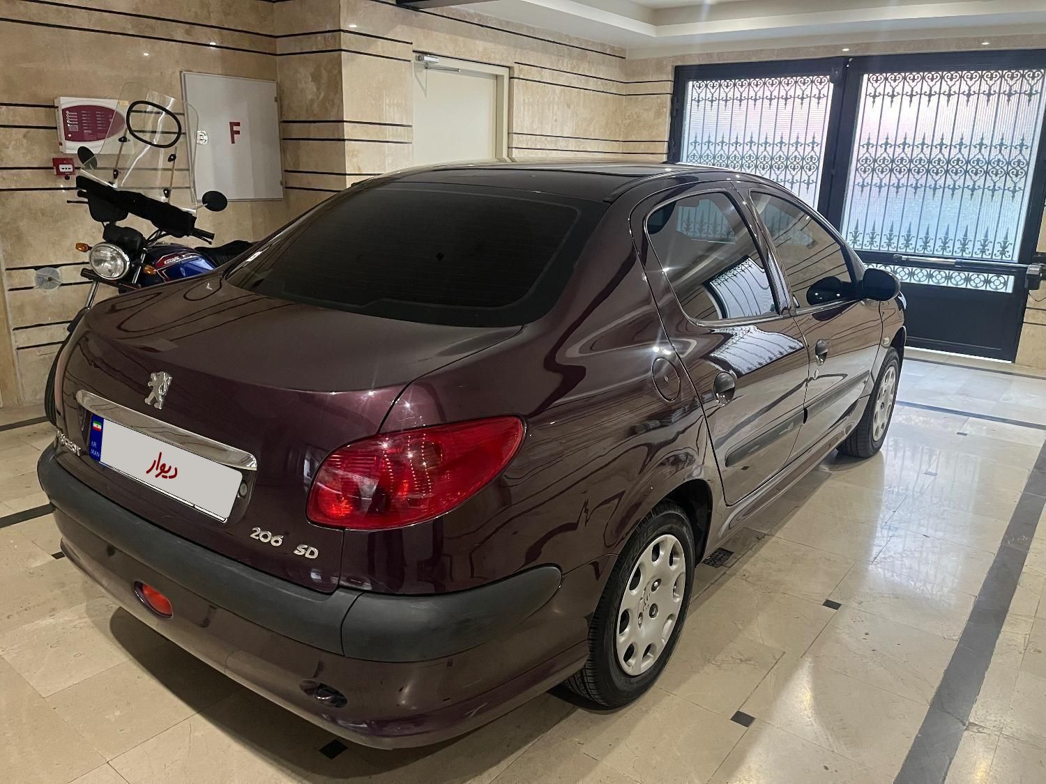 پژو 206 SD v9 - 1391