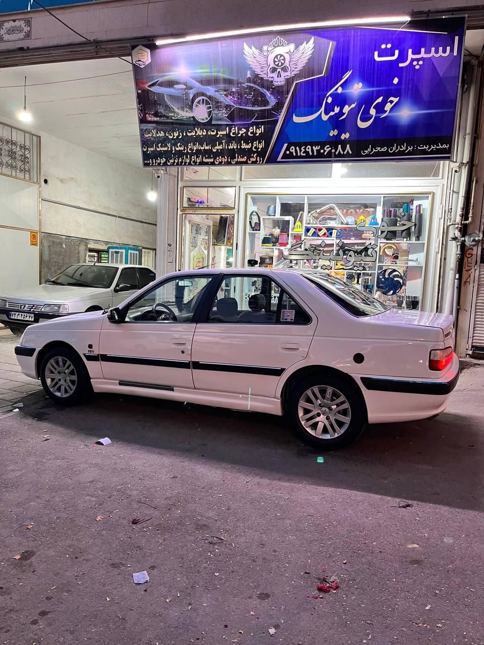 پژو پارس دوگانه سوز - 1386