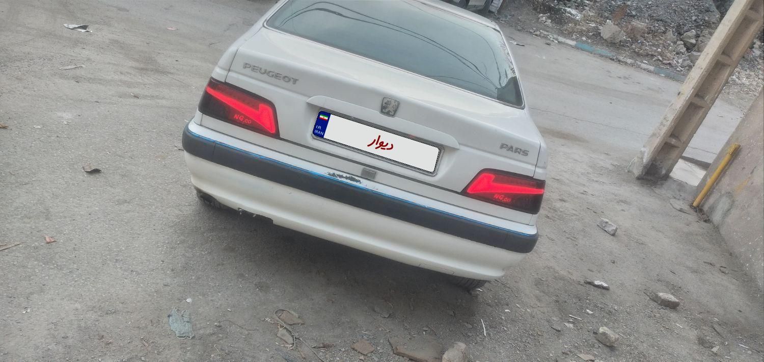 پژو پارس دوگانه سوز - 1389