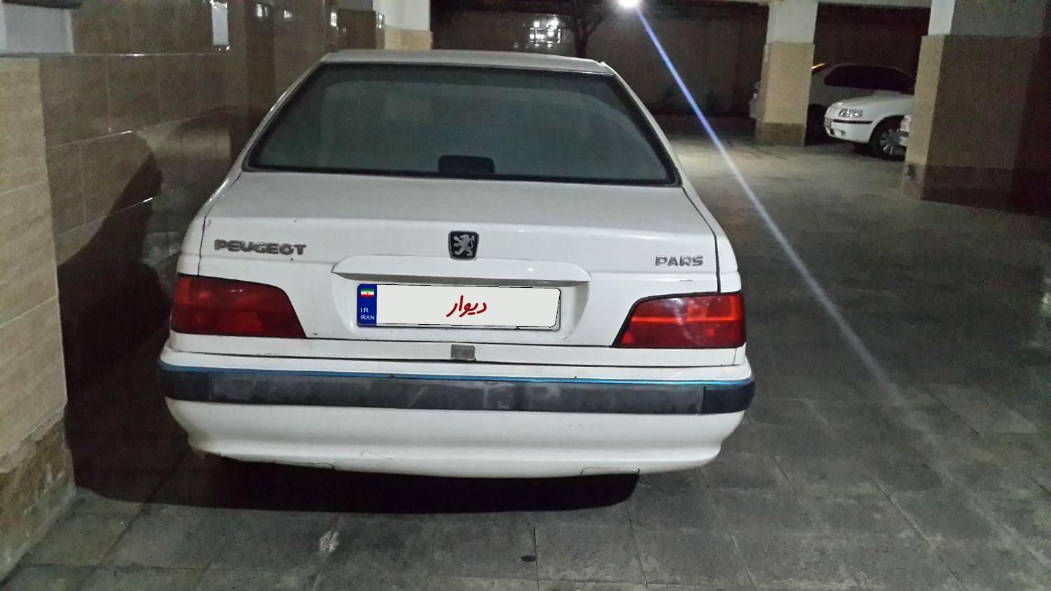 پژو پارس دوگانه سوز - 1388