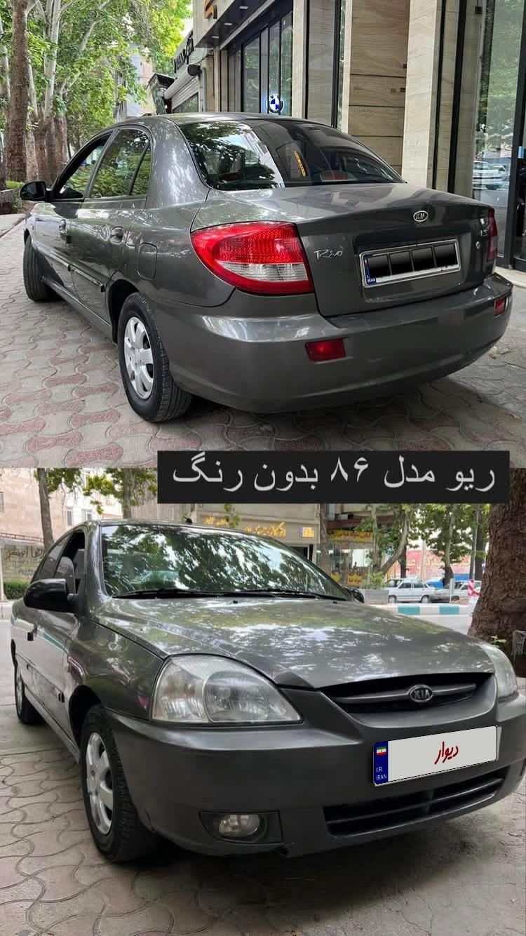 کیا ریو مونتاژ دنده ای LS - 2007