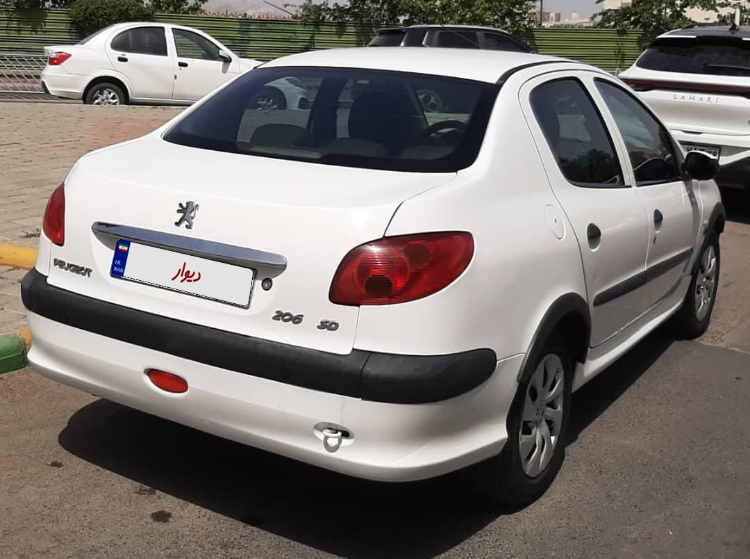 پژو 206 SD v8 - 1395