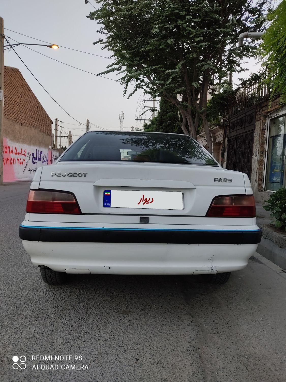 پژو پارس XU7ساده - 1386