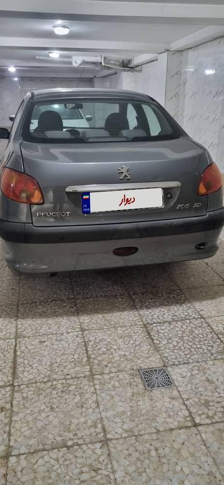 پژو 206 SD v8 - 1393