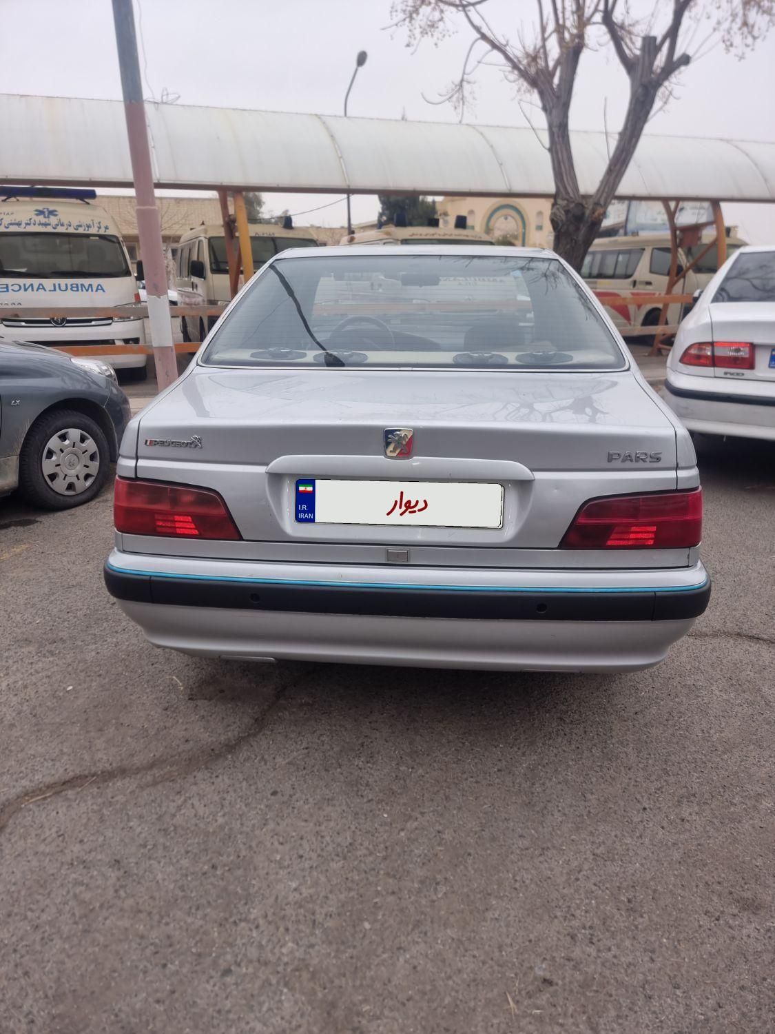 پژو پارس دوگانه سوز - 1386
