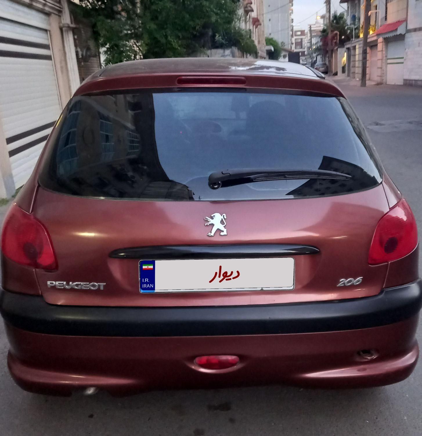 پژو 206 تیپ 2 - 1387
