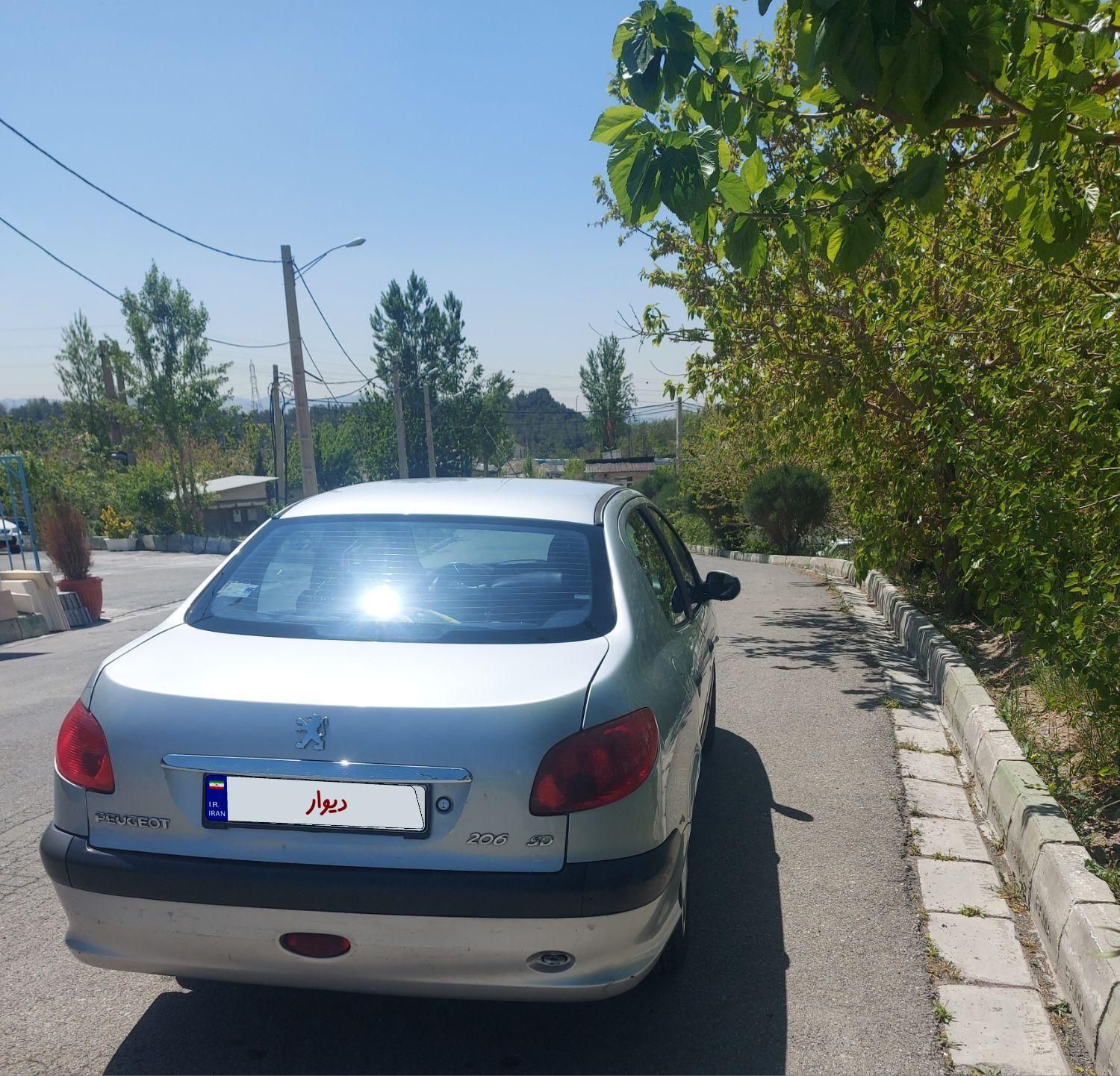 پژو ۲۰۶ صندوق دار v9 - 1388