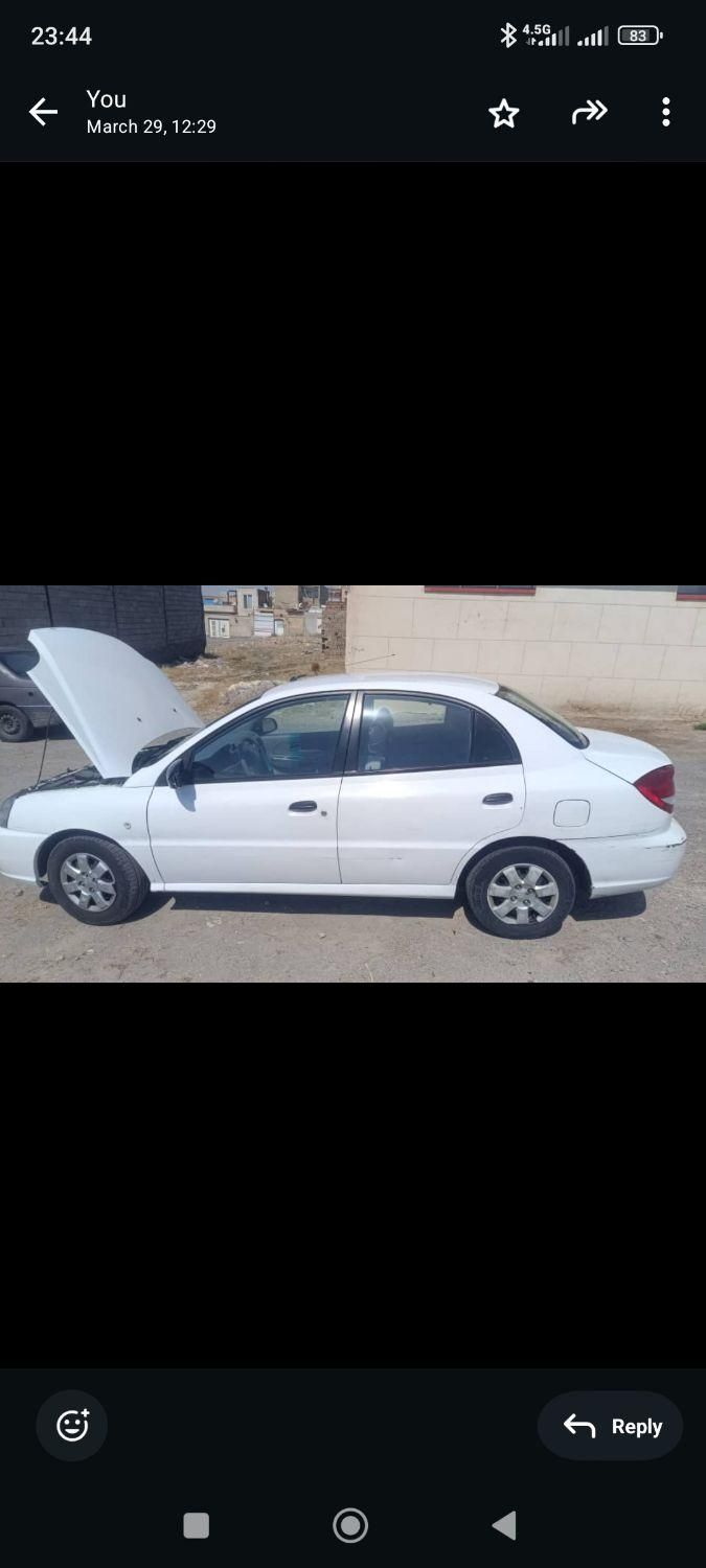 خودرو کیا، ریو صندوقدار آگهی ann_18347042