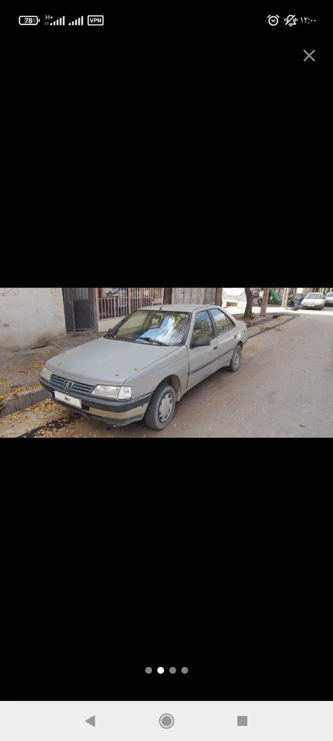 پژو آردی دوگانه سوز CNG - 1382